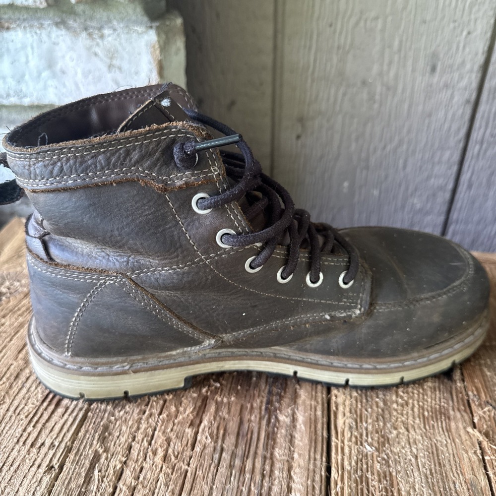 KEEN Utility Men's San Jose 6" Waterproof Work Boots Size 8.5 D Cascade Brown - Picture 10 of 11